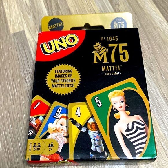 Uno card game playing cards special cards Barbie vintage nostalgia old toys - Picture 5 of 5